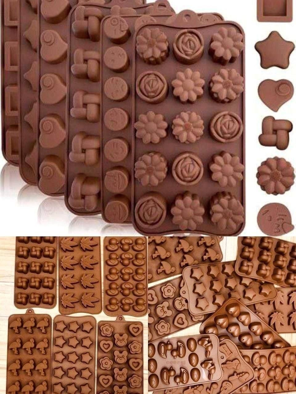 قالب شکلات سیلیکونی